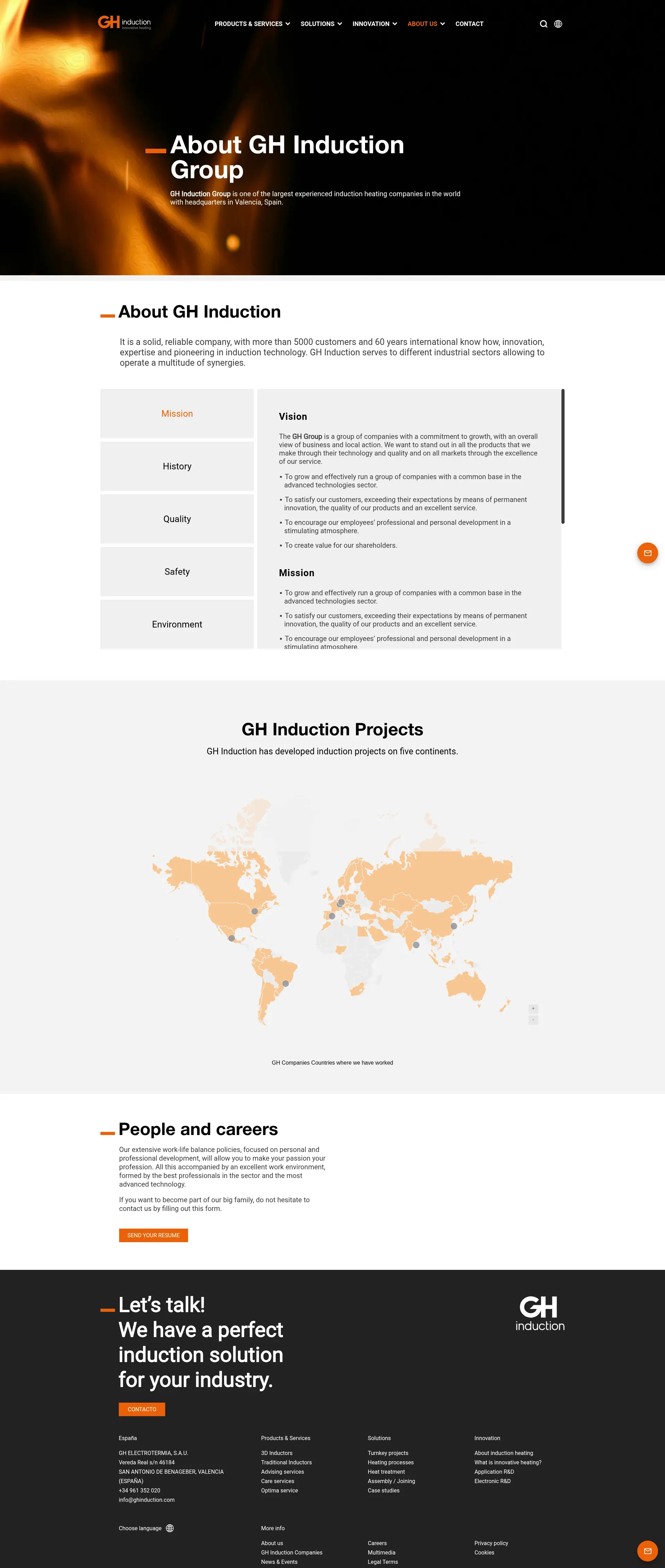GHINDUCTION – Web Multilanguage (15 idiomas) - imagen 3
