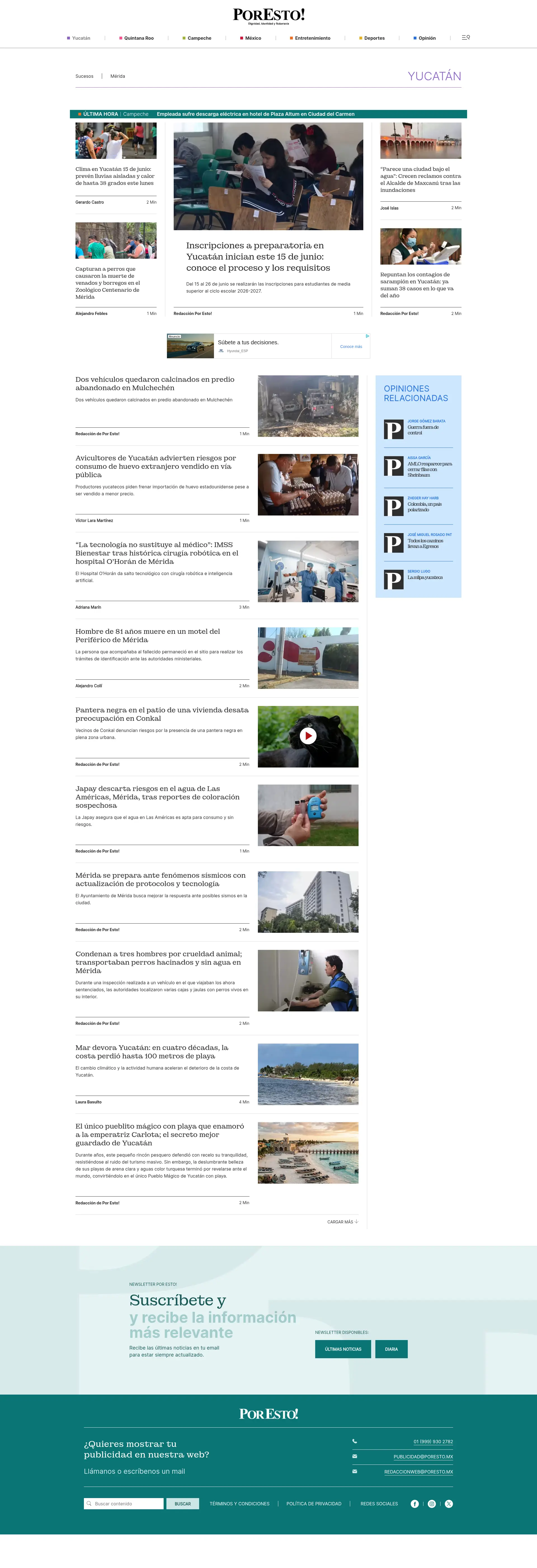 Desarrollo frontend para el periódico PorEsto - imagen 2