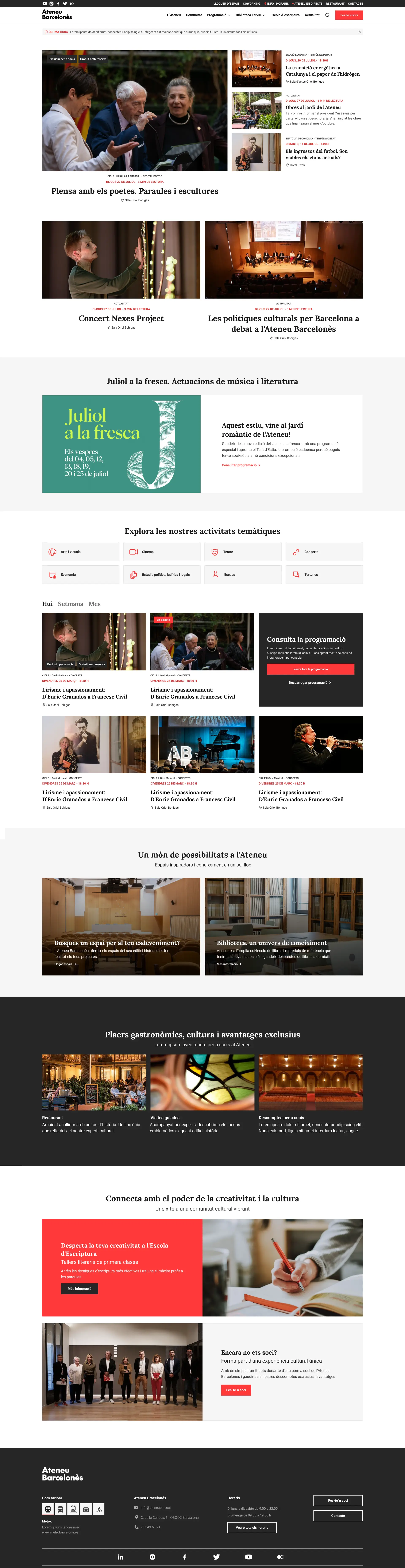 ATENEU BARCELONÈS – Portal cultural e institucional - imagen 1