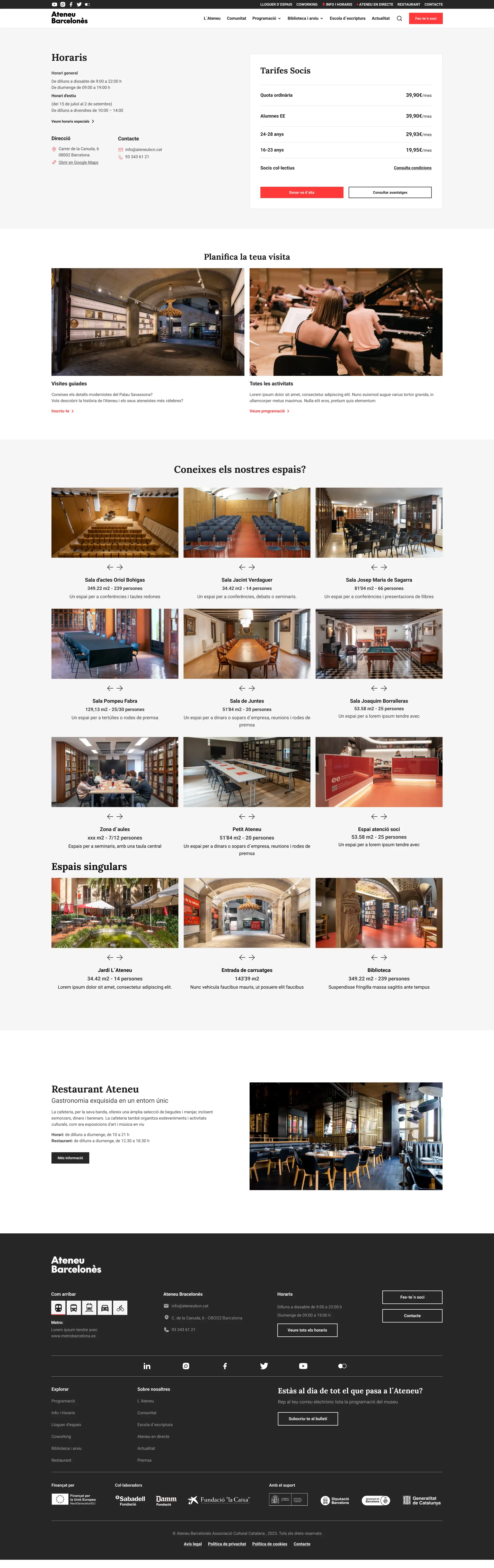 ATENEU BARCELONÈS – Portal cultural e institucional - imagen 3