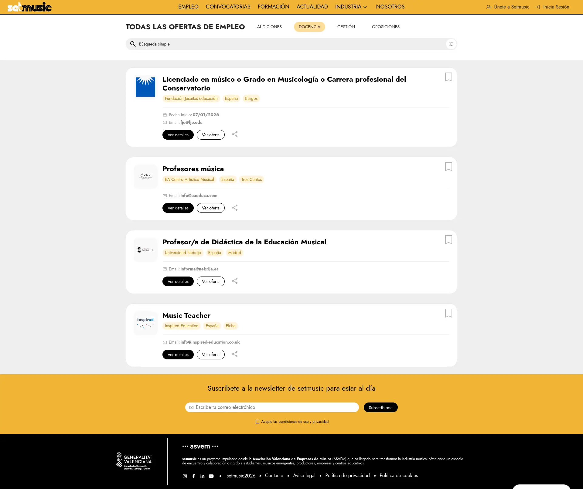 SETMUSIC – Plataforma digital para la industria musical - imagen 2