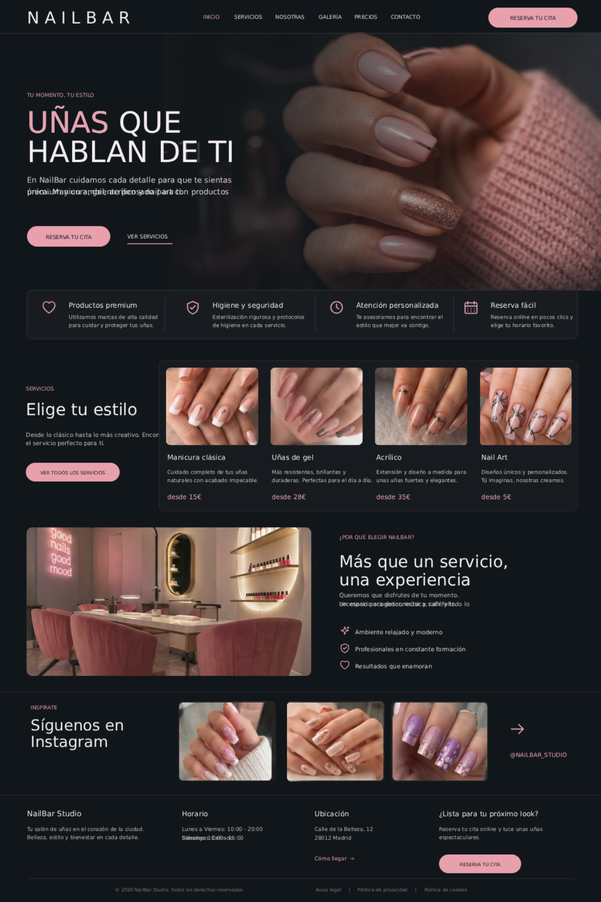 NAILBAR – Salón de manicura y pedicura - imagen 1