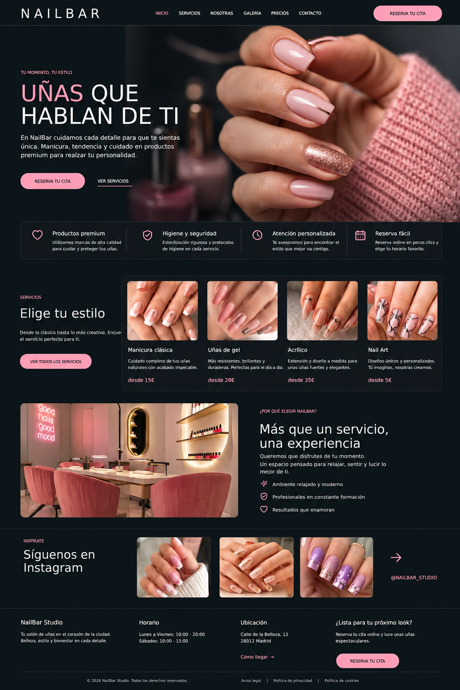 NAILBAR – Salón de manicura y pedicura - imagen 1